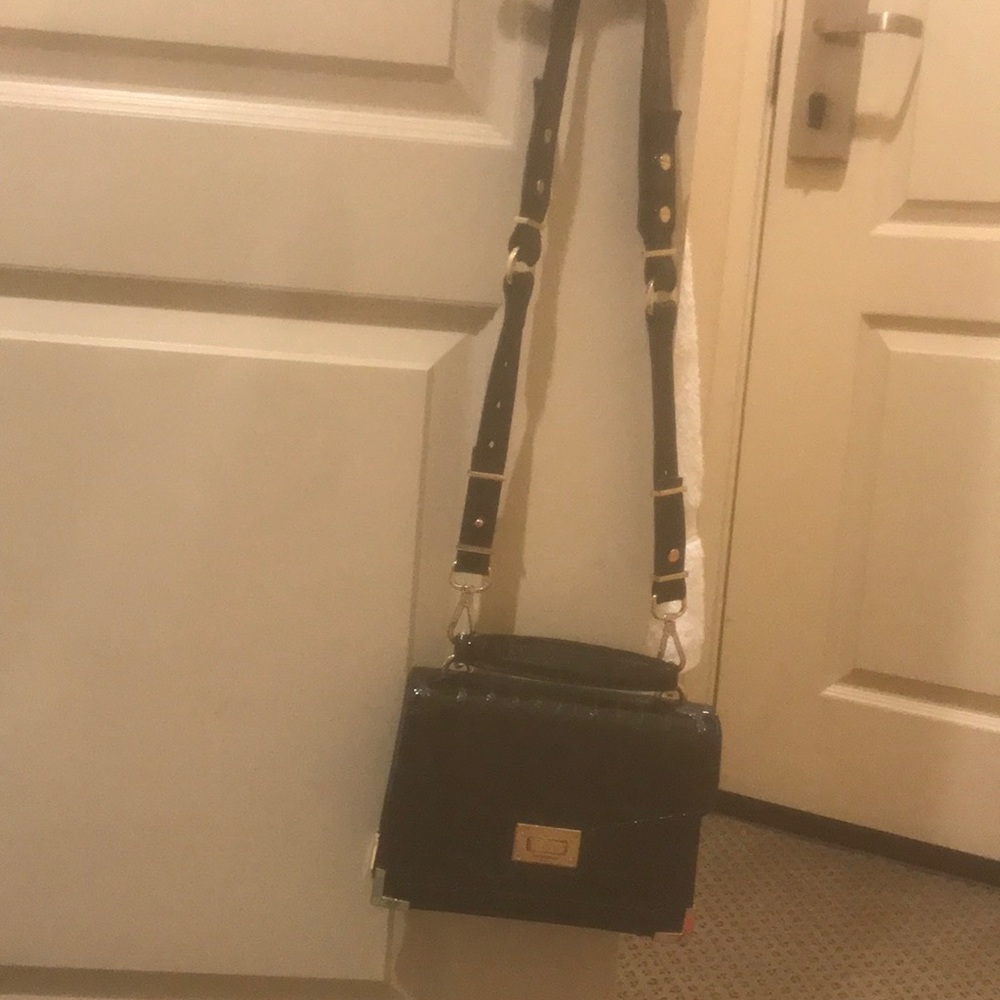 THE KOOPLES”  MINI YELLOW CROCO EFFECT EMILY BAG